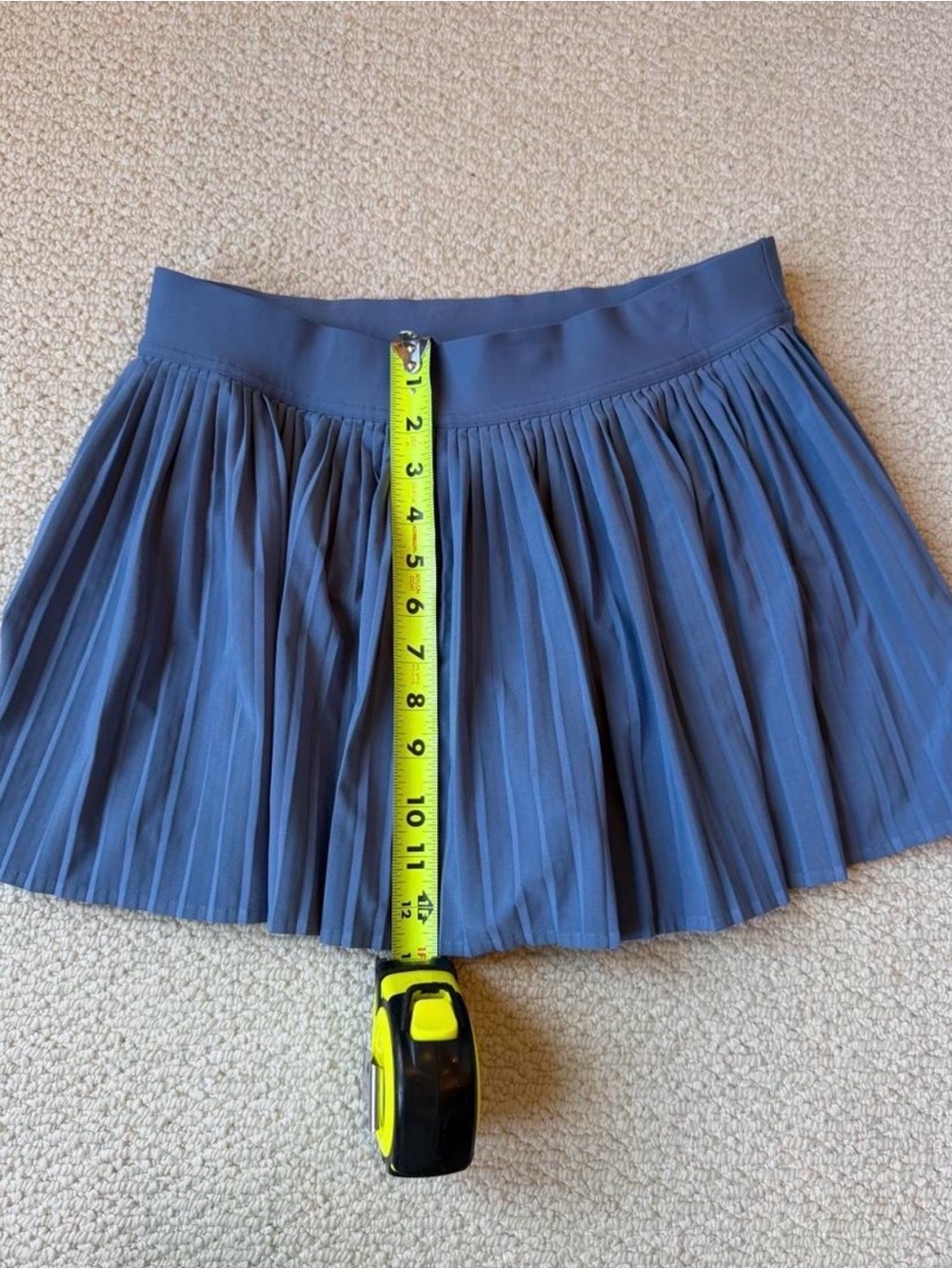 2 Lululemon athletica Pleated Slate Mini Skirts